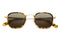 The Groove Pilot / Brushed Gold & Tokyo Tortoise Bio & Vintage Green Lens